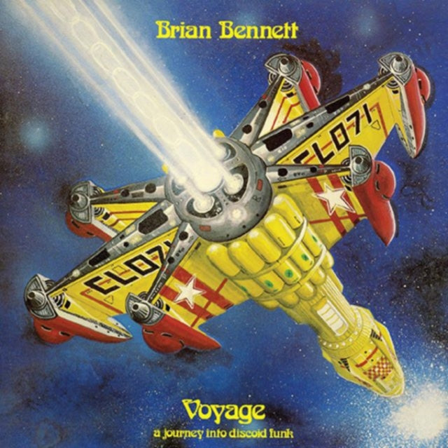 Brian Bennett - Voyage (A Journey Into Discoid Funk) (Blue With Black Swirl LP Vinyl) Vinyl Record