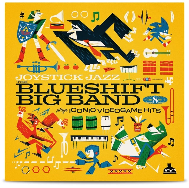 Blueshift Big Band - Joystick Jazz: The Blueshift Big Band Plays Iconic Video Game Hits - LP Vinyl Record