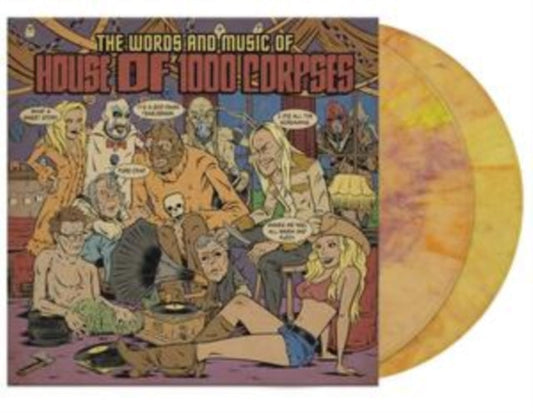 Rob Zombie - Words & Music Of House Of 1000 Corpses (2LP/Halloween Party Vinyl) Vinyl Record