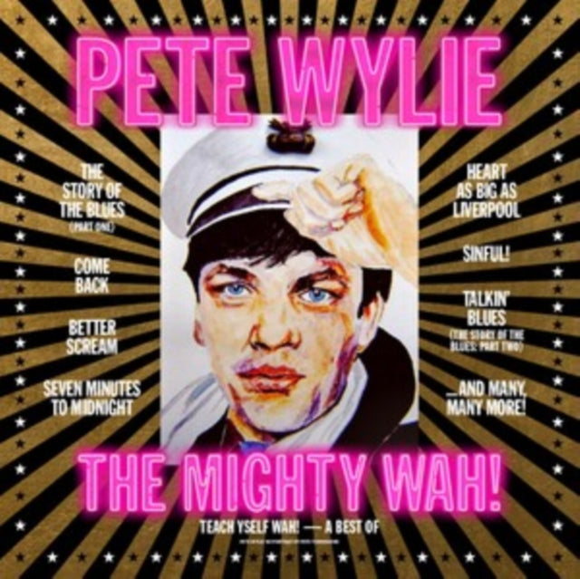 Pete & The Mighty Wah! Wylie - Teach Yself Wah! - A Best Of Pete Wylie & The Mighty Wah! - LP Vinyl Record