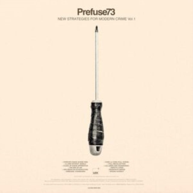 Prefuse 73 - New Strategies For Modern Crime Vol. 1  Music CD