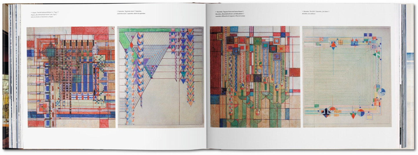 Frank Lloyd Wright (German, French, English) Book