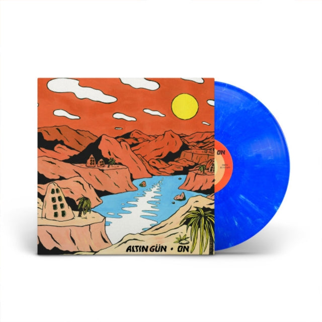 On (Turquoise & White Swirl LP Vinyl) Vinyl Record