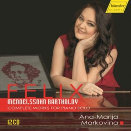 Ana-Marija Markovina - Mendelssohn Bartholdy: Complete Works For Piano Solo Music CD