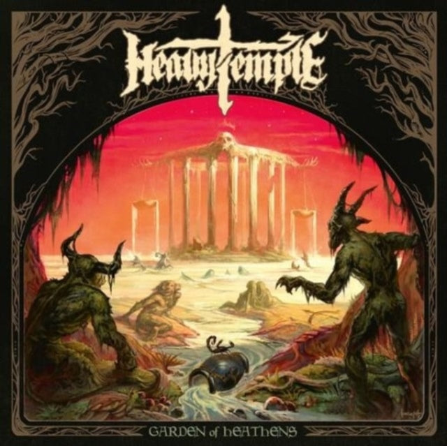 Heavy Temple - Garden Of Heathens (Clear Green White LP Vinyl) Vinyl Record