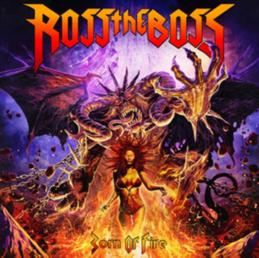 Ross The Boss - Born Of Fire (Clear Yellow LP Vinyl)