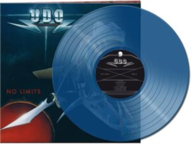 U.D.O. - No Limits (Clear Blue LP Vinyl) Vinyl Record