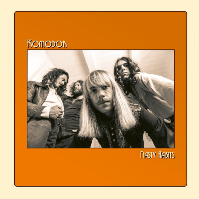 Komodor - Nasty Habits (Opaque Orange LP Vinyl)