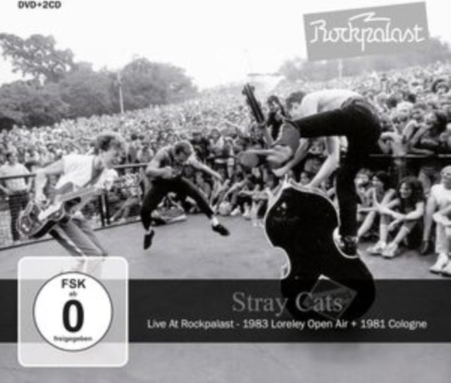 Stray Cats - Live At Rockpalast: 1983 Loreley Open Air & 1981 Cologne (CD/DVD) Music CD