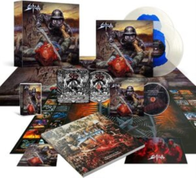 Sodom - 40 Years At War – The Greatest Hell Of Sodom (2LP/2CD/Cassette/Posters/Book) Vinyl Record