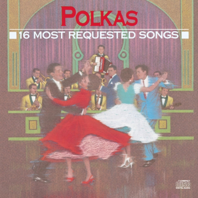 Various Artists - 16 Most Requested Polkas / Various  Music CD