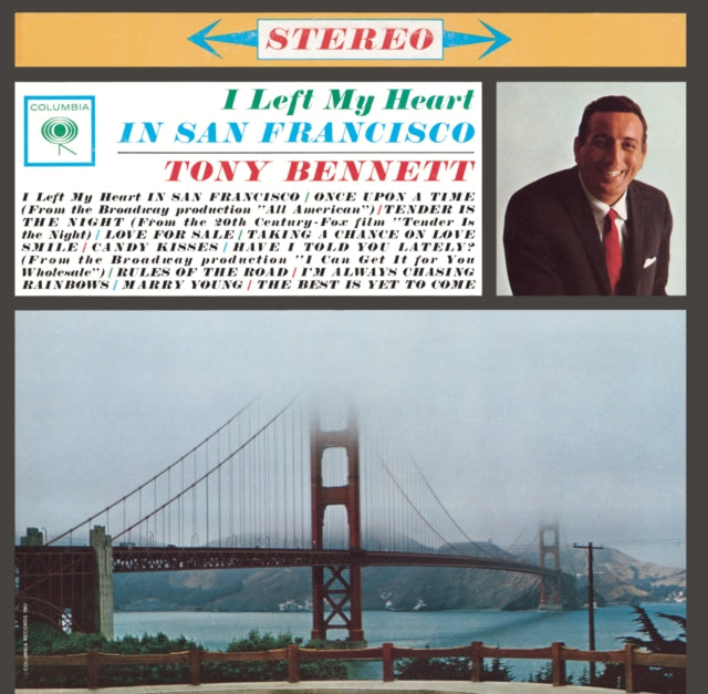 Tony Bennett - I Left My Heart In San Francisco  Music CD