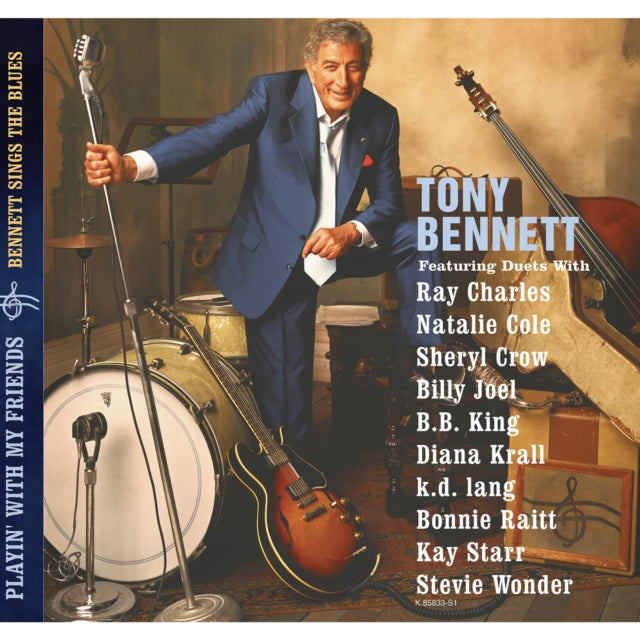 Tony Bennett - Playin With My Friends: Bennett Sings The Blues Music CD