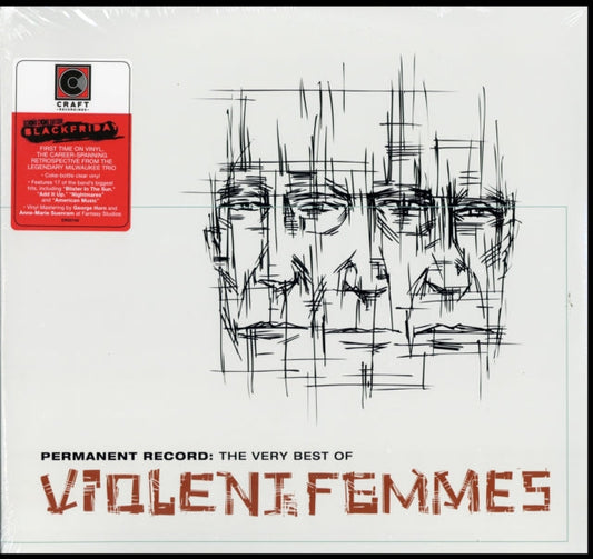Violent Femmes - Permanent Record: The Very Best Of Violent Femmes (Coke Bottle Clear Vinyl/2LP) Vinyl Record