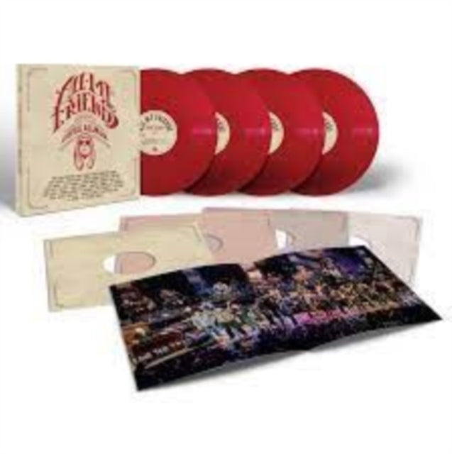 Various Artists - All My Friends: Celebrating The Songs & Voice Of Gregg Allman (Apple Red Vinyl/4LP)
