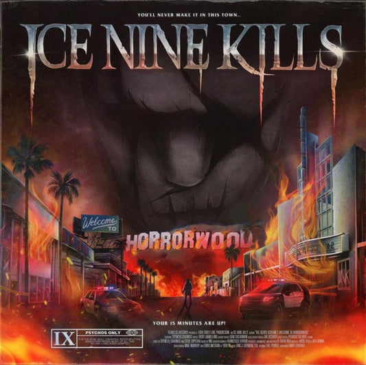 Ice Nine Kills - Welcome To Horrorwood: Under Fire (Red/White/Blue Swirl Vinyl/3LP) Vinyl Record