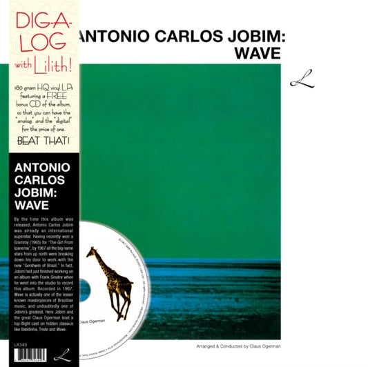Antonio Carlos Jobim - Wave (LP/CD) Vinyl Record