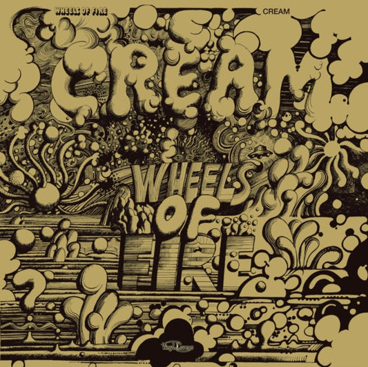 Cream - Wheels Of Fire (Golden Jacket) - LP Vinyl Record