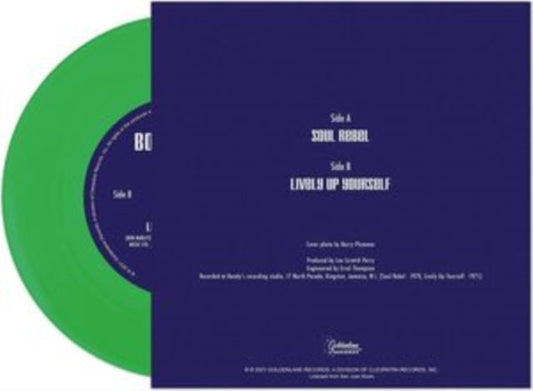 Bob Marley - Soul Rebel (Green Vinyl) Vinyl Record