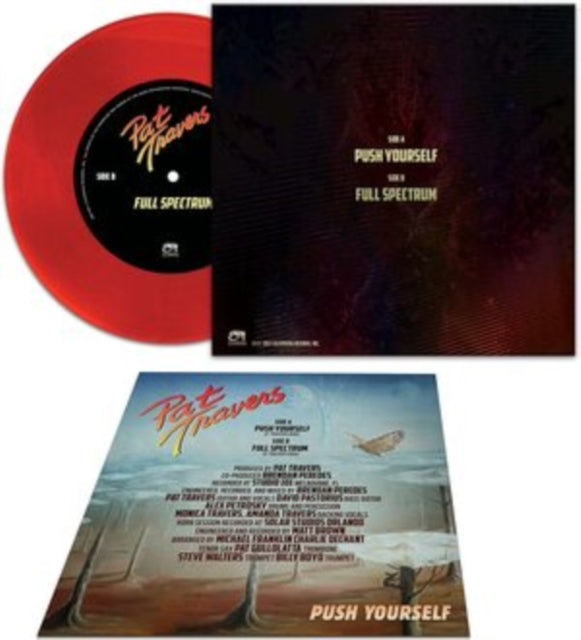 Pat Travers - Push Yourself (Red Vinyl) Vinyl Record