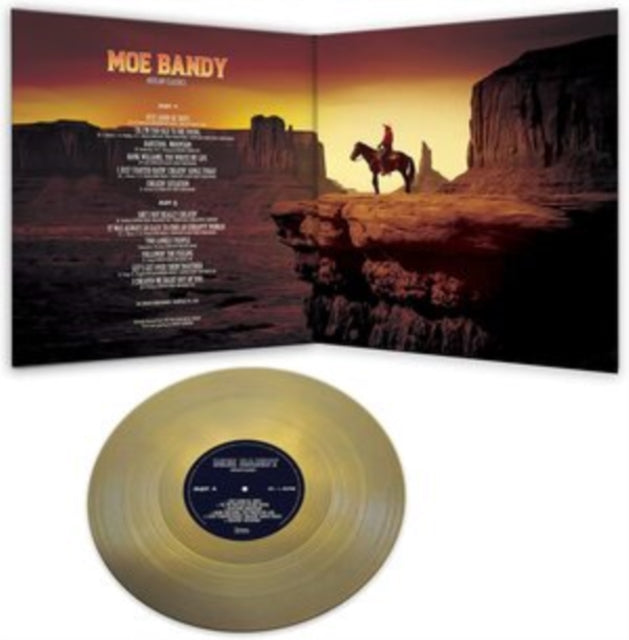 Moe Bandy - Outlaw Classics (Gold LP Vinyl) Vinyl Record