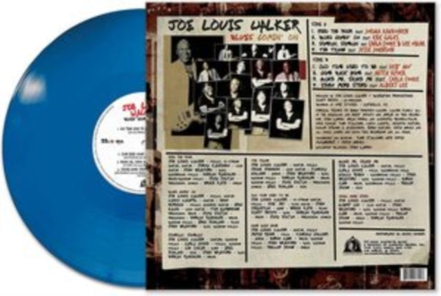 Joe Louis Walker - Blues Comin' On (Blue LP Vinyl) Vinyl Record