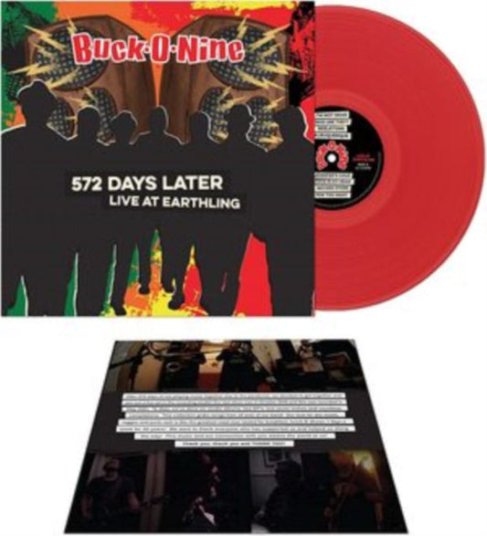 572 Days Later - Live At Earthling (Red LP Vinyl) Vinyl Record