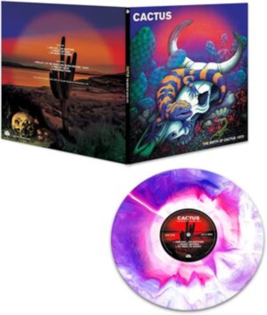 Birth Of Cactus - 1970 (Blue LP Vinyl) Vinyl Record