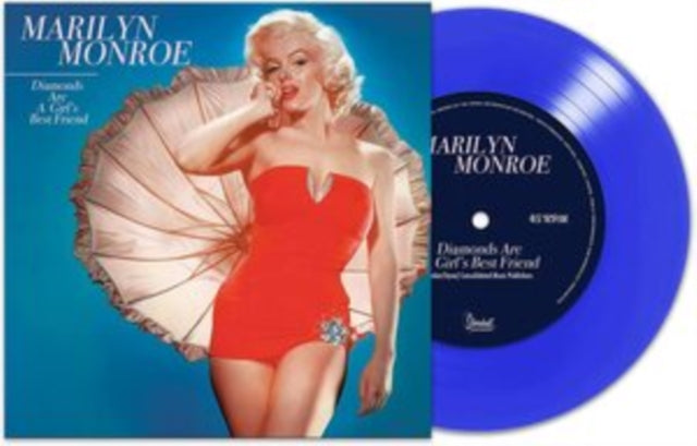 Mayilyn Monroe - Diamonds Are A Girl's Best Friend (Blue 7Inch) - 7 Inch Vinyl Record