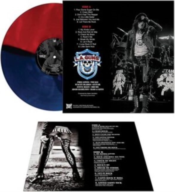 Covered In Guns (Red & Blue LP Vinyl) Vinyl Record