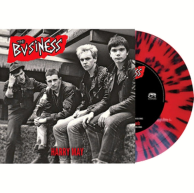 Business - Harry Mary (Splatter Red/Black 7Inch) - 7 Inch Vinyl Record