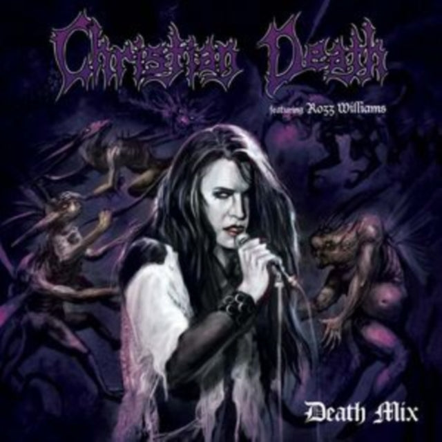 Christian Death - Death Mix (Purple/Black Splatter LP Vinyl) Vinyl Record