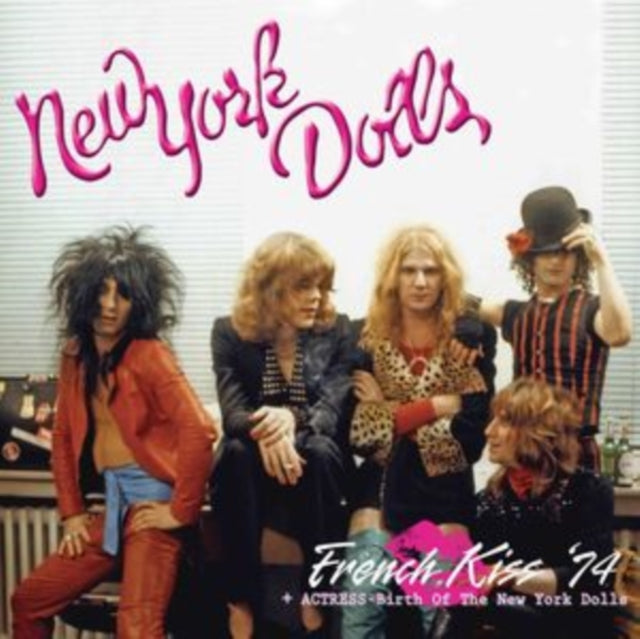 New York Dolls - French Kiss '74 (Pink Splatter LP Vinyl) Vinyl Record