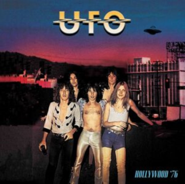 Ufo - Hollywood '76 (Blue/Red Splatter LP Vinyl) Vinyl Record