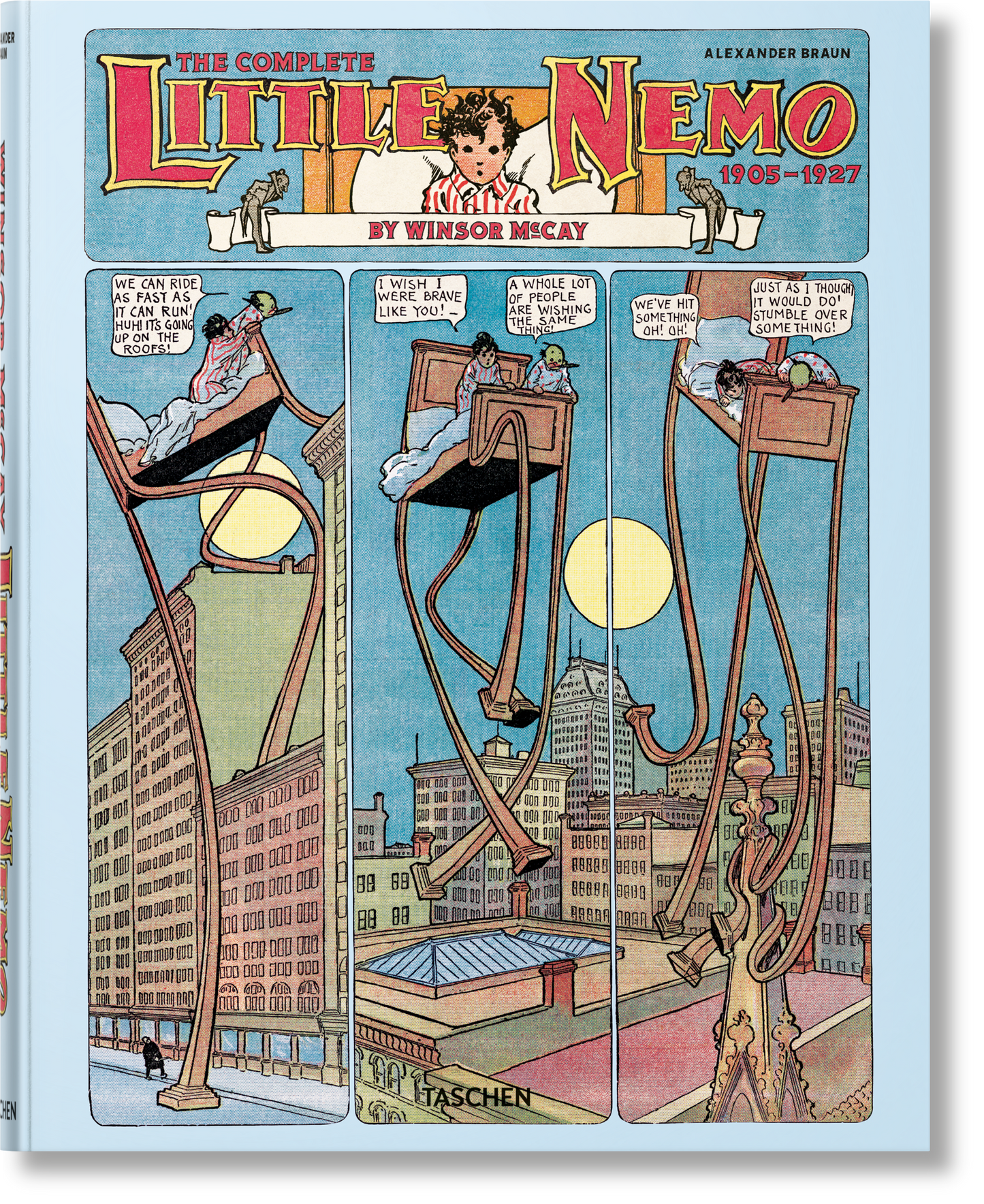 Winsor McCay. The Complete Little Nemo (German, French, English) Book