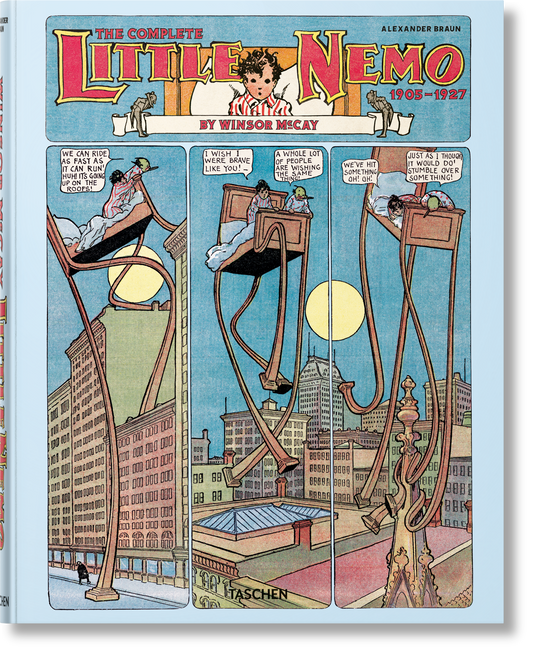 Winsor McCay. The Complete Little Nemo (German, French, English) Book