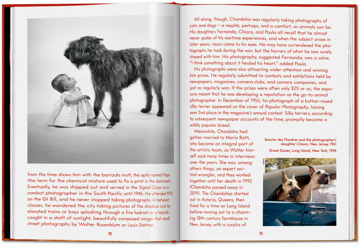 Walter Chandoha. Dogs. Photographs 1941–1991 (English) Book