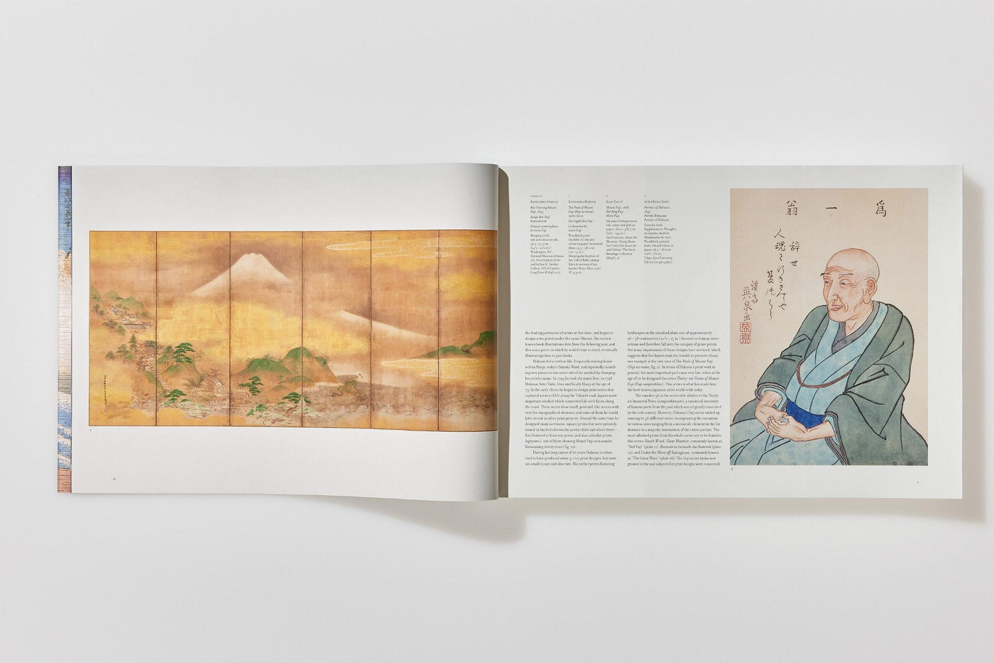 Hokusai. Thirty-six Views of Mount Fuji (German, French, English) Book