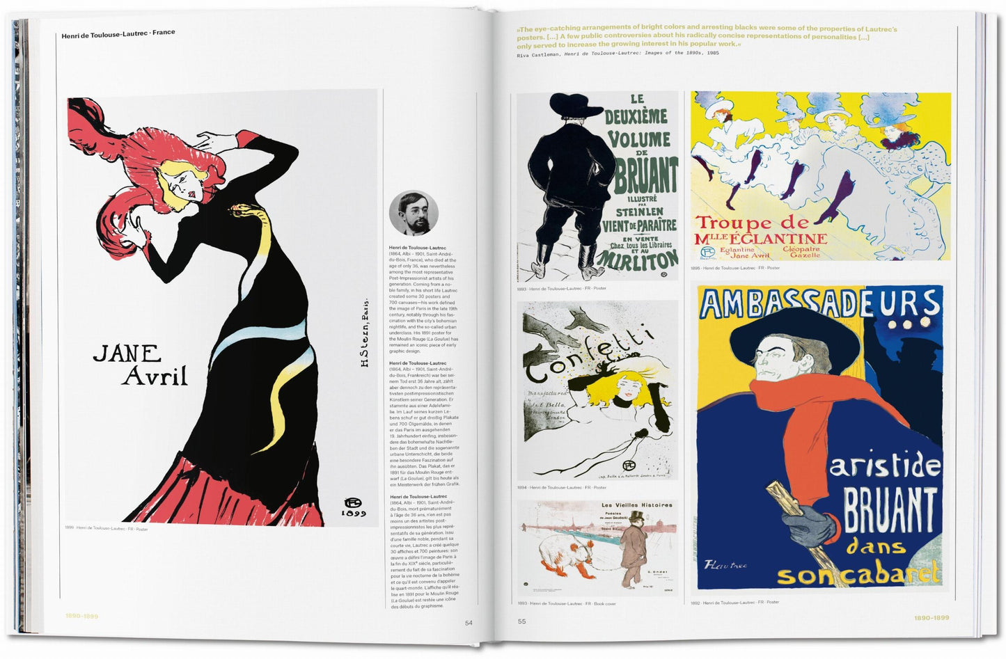 The History of Graphic Design. Vol. 1. 1890–1959 (German, French, English) Book