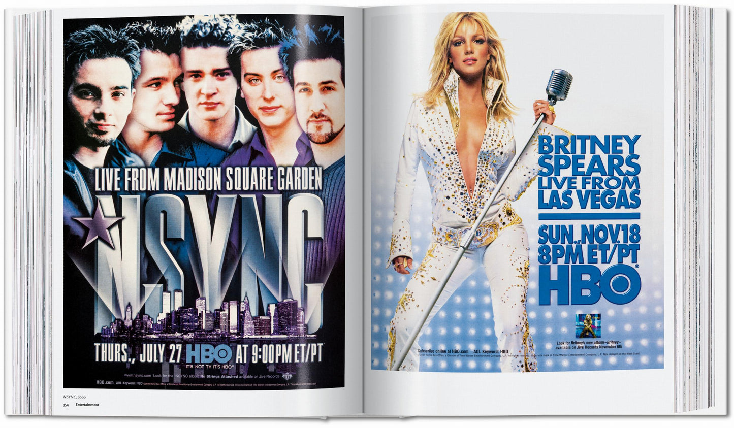All-American Ads of the 2000s (German, French, English) Book
