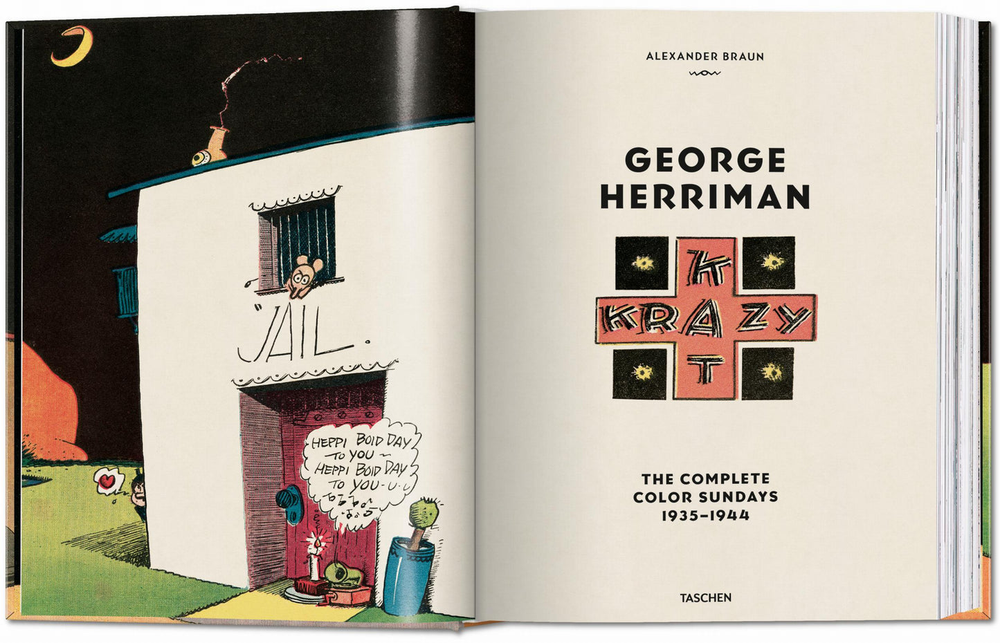 George Herriman. Krazy Kat. The Complete Color Sundays 1935–1944 (English) Book