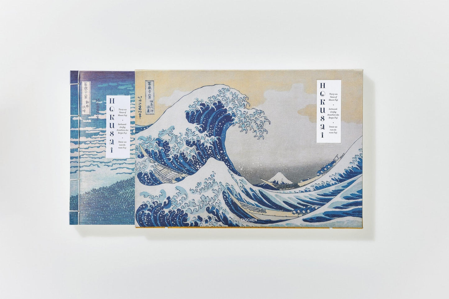 Hokusai. Thirty-six Views of Mount Fuji (German, French, English) Book