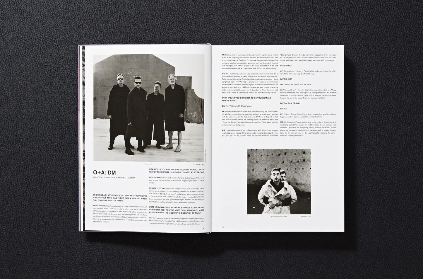 Depeche Mode by Anton Corbijn (German, French, English) Book