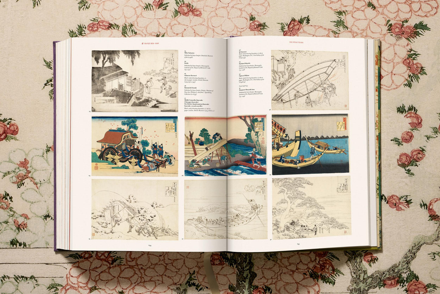 Hokusai (German, French, English) Book