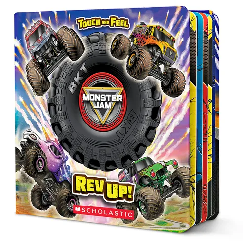 Monster Jam: REV Up! a Touch-And-Feel Book