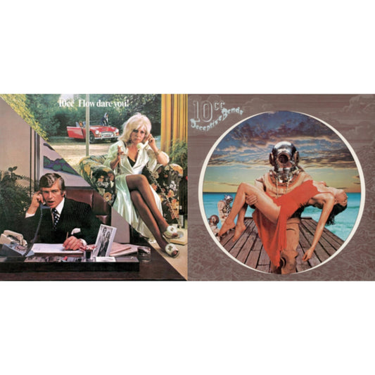10Cc - How Dare You! & Deceptive Bends - LP Vinyl Bundle