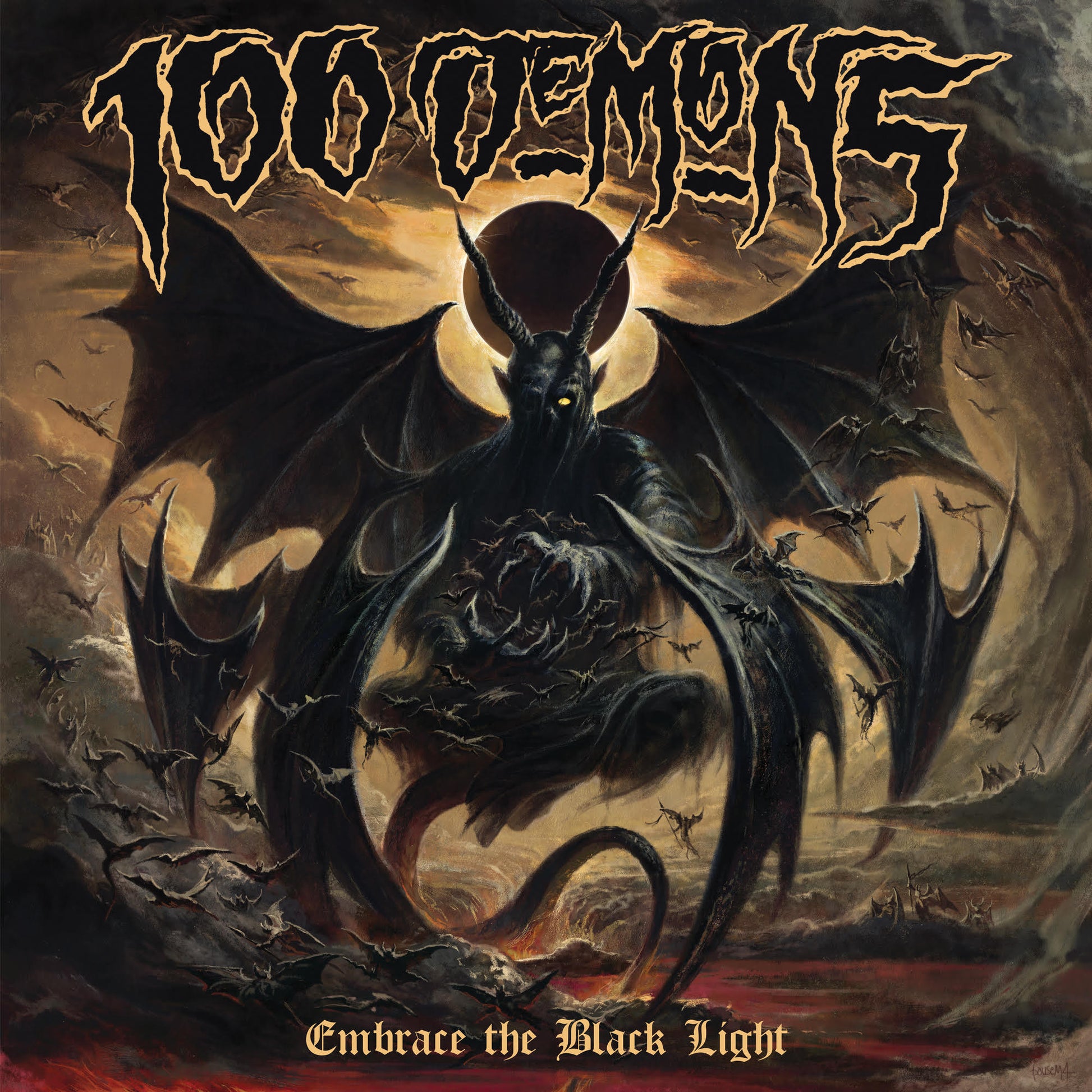 100 Demons - Embrace The Black Light [CD] Music CD
