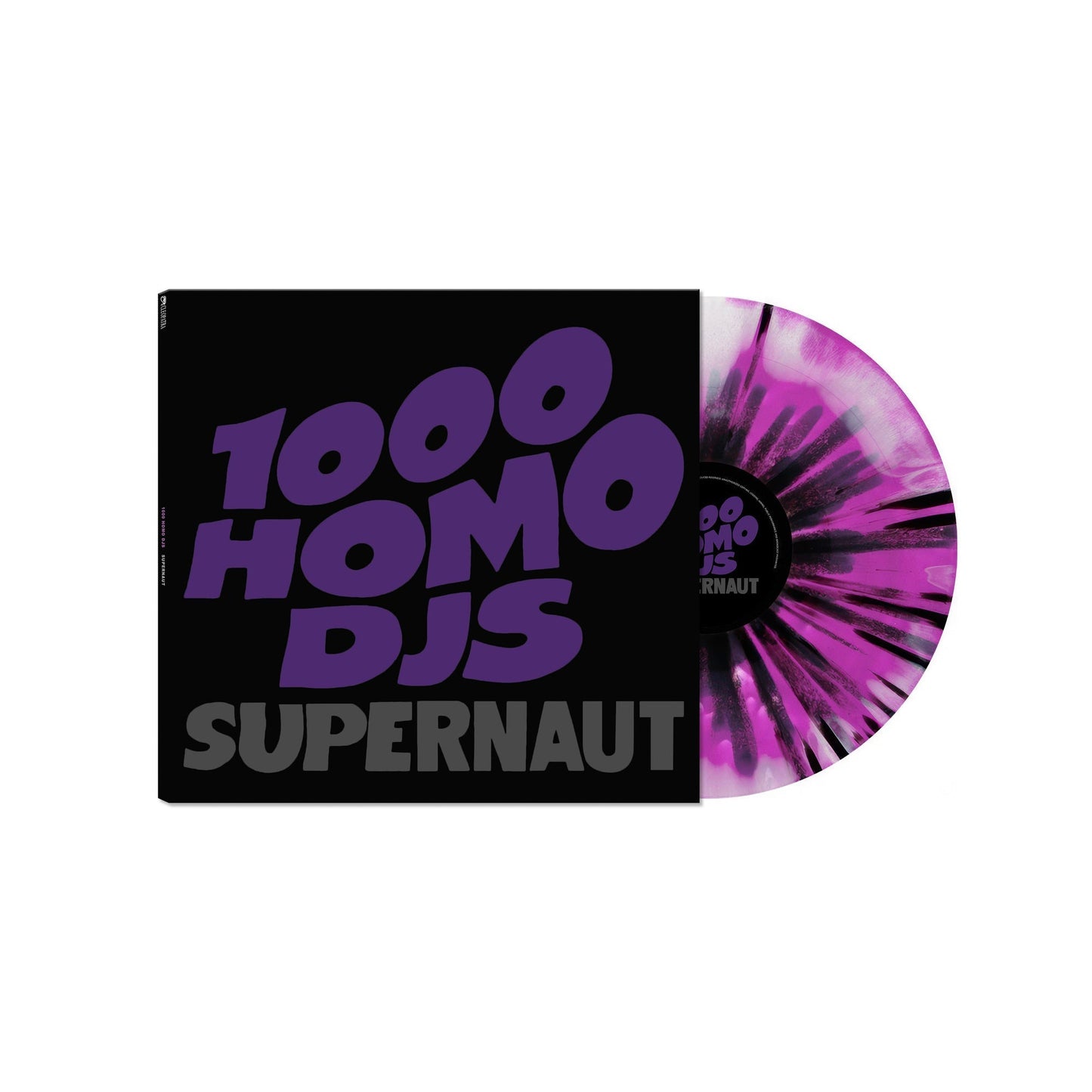 1000 Homo Djs - Supernaut [Magenta/Black/White Haze/Splatter Vinyl] [Vinyl] Vinyl Record