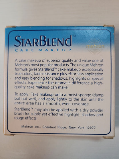 Dark Egyptian StarBlend Mehron Cake Makeup 2oz
