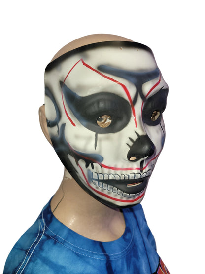 Vintage Fancy Faces Plastic Costume Masks